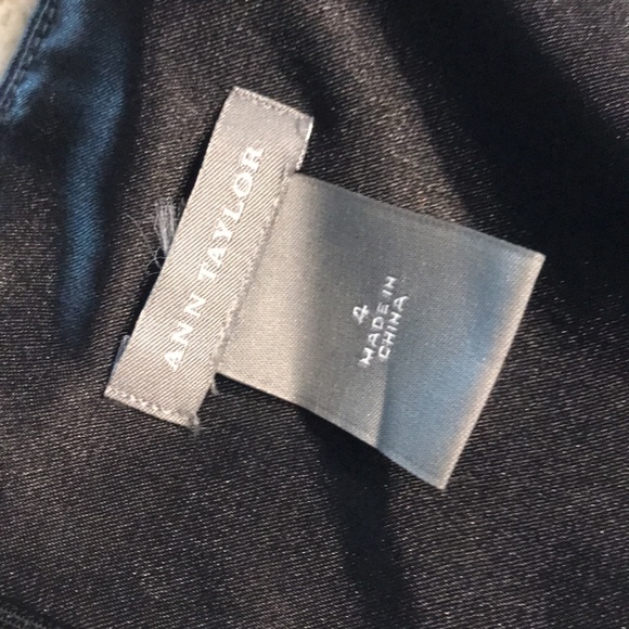 Ann Taylor strapless little black dress - Picture 3 of 6